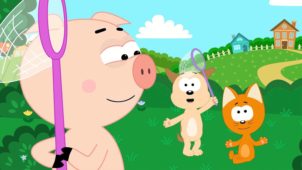 Дождик Уходи - Котенок Котэ песенки мультики новинки смотреть онлайн