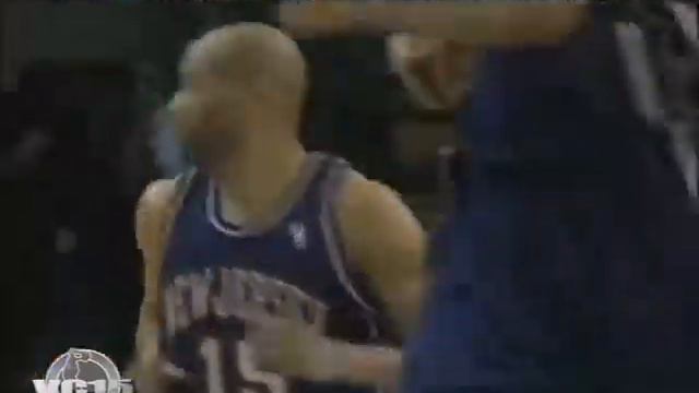 Vince Carter posterizes Perkins 2007 season смотреть онлайн