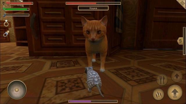 СИМУЛЯТОР МЫШИ #35 ОХОТИТСЯ КОШКА в Mouse Simulator смотреть онлайн