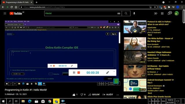 Reaction Videos #167: Programming in Kotlin #1: Hello World! смотреть онлайн