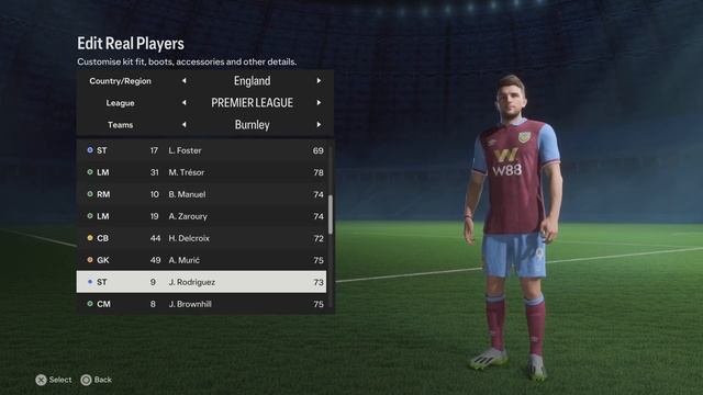 EA SPORTS FC 24 Burnley Player Faces смотреть онлайн