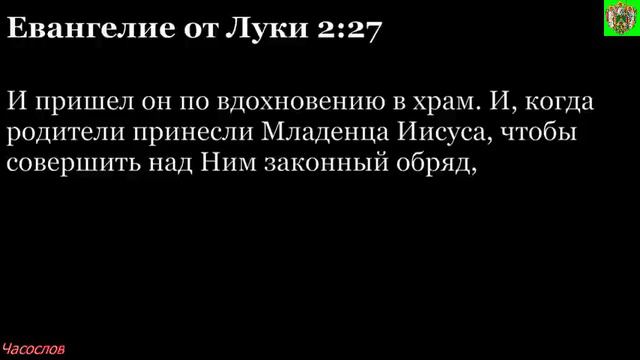 Аудиокнига. Библия. Новый Завет. ЕВАНГЕЛИЕ ОТ ЛУКИ. Глава 2 смотреть онлайн