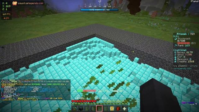 MY FIRST *24 HOURS* OF PRISON SUMMER MAP (OP)!!! | Minecraft Prison | OPLegends смотреть онлайн
