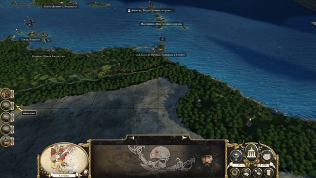 Empire Total War, Пираты №6 - Бои, Вылеты, Ваза. смотреть онлайн