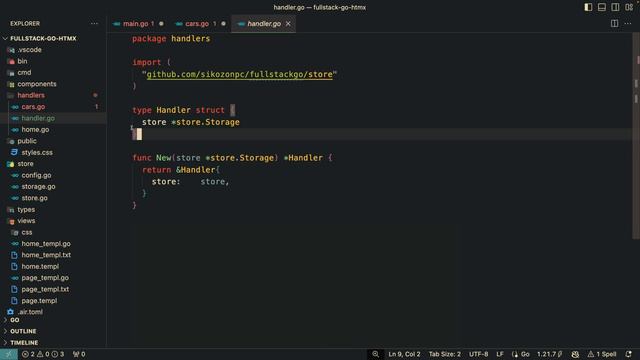 Building Full Stack Golang + HTMX + Templ APP смотреть онлайн