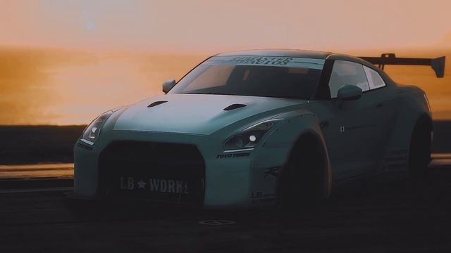 nissan gtr r-35 liberty walk in gta v смотреть онлайн