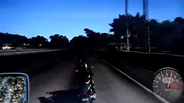 Test Drive Unlimited de logitech G27 e kawasaki ZX12R 351Km/h gameplay cockpit смотреть онлайн