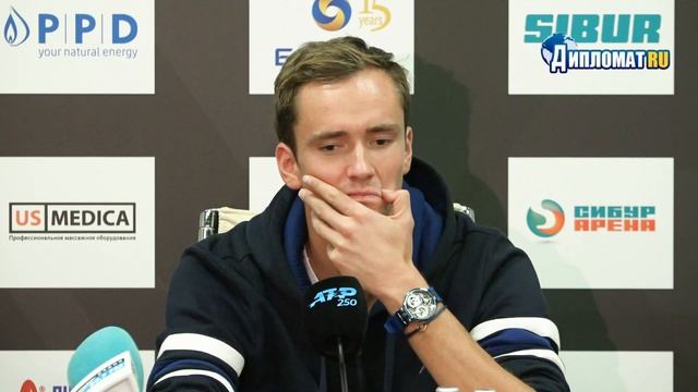 St. Petersburg Open 2019. Пресс-конференция Даниила Медведева смотреть онлайн