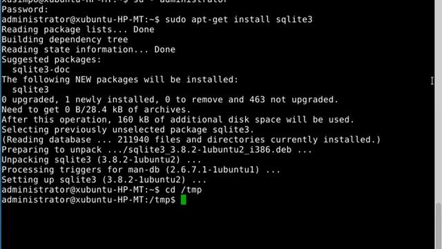 Installing and Using SQLite3 on Xubuntu 14.04 смотреть онлайн