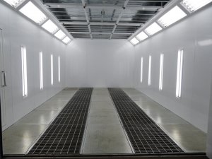 Покрасочная камера своими руками в гараже часть1