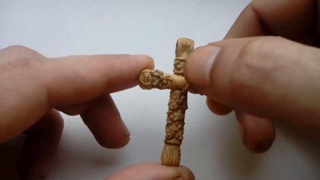 Процветший резной нательный крест смотреть онлайн