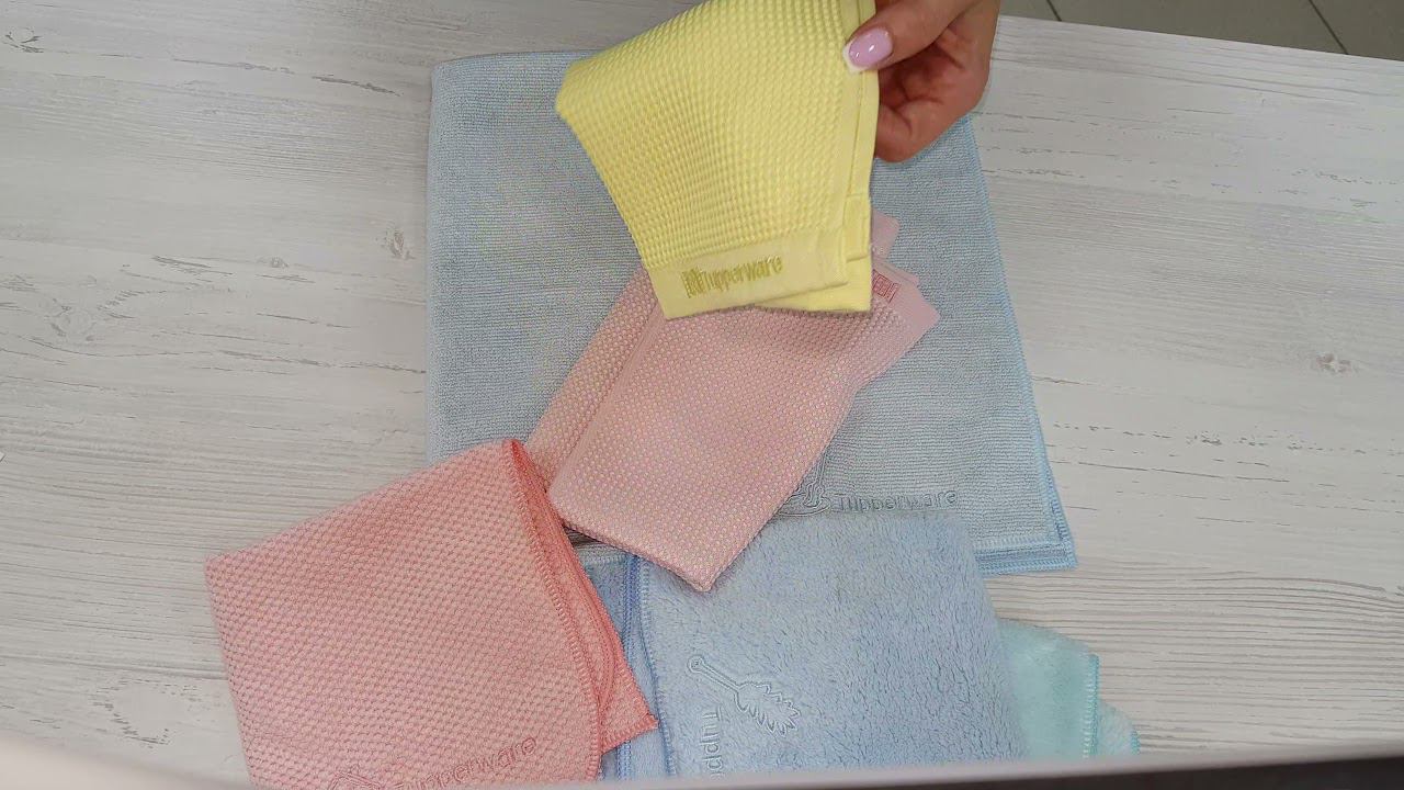 Уход за изделиями из микрофибры от Tupperware