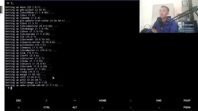 Instalasi Debian menggunakan HP/ANDROID || Tutorial Install OS Debian di Andorid tanpa root смотреть онлайн