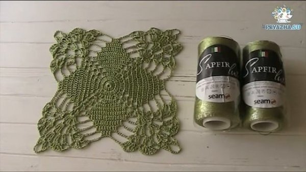 Обзор пряжи Seam Sapfir Lux (100% вискоза)