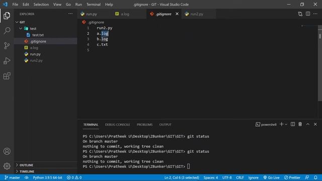 Learn Git Essentials 6: .gitignore смотреть онлайн