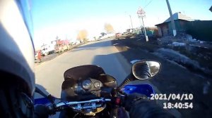 Первый выезд Yamaha TDM 900 10.04.2021