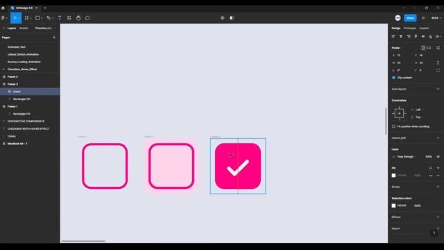 Checkbox with Hover Effect | Figma Interactive Components смотреть онлайн