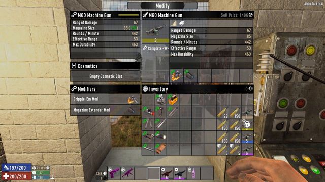 7 Days To Die | Guide To M60 Machinegun Mods! @Vedui42 ✔️