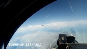 ПОГОНЯ НА СВЕРХЗВУКЕ! Российские Ту-160 ушли от американских F-35