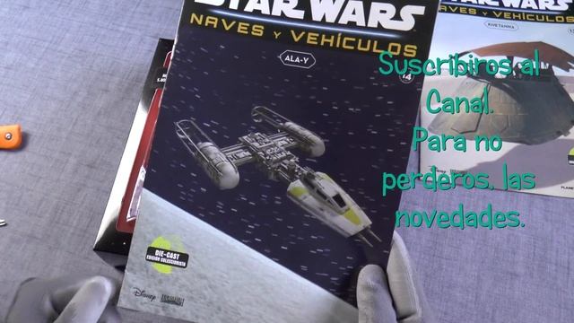 FASCICULO 13 Y 14 ✈Colección STAR WARS: NAVES Y VEHÍCULOS⚡⚡De Planeta De Agostini.