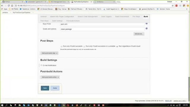 My First DevOps Pipeline | Integrating Jfrog Artifactory with Maven job | Part - 11 смотреть онлайн