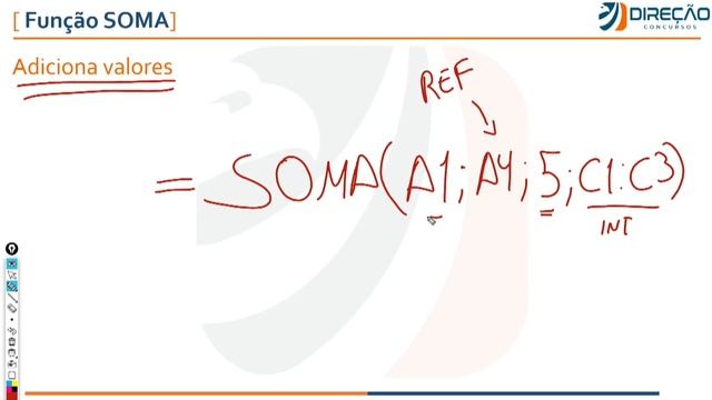Função SOMA - Excel e Calc (não caia em pegadinhas) смотреть онлайн