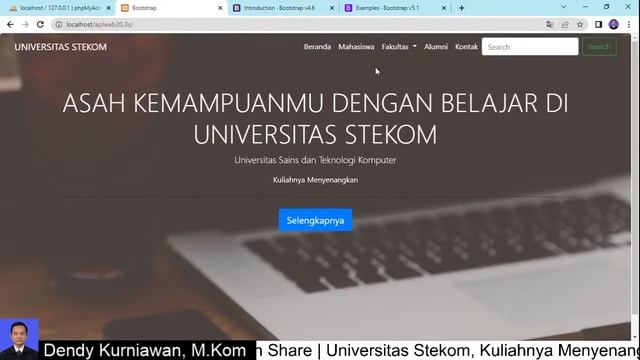 Memadukan Jumbotron Bootstrap Versi 4 dan 5 || Kuliah Pemrograman Web смотреть онлайн