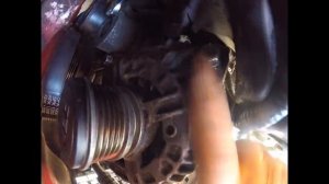 How to remove a Renault Clio generator / Как снять генератор Renault Clio