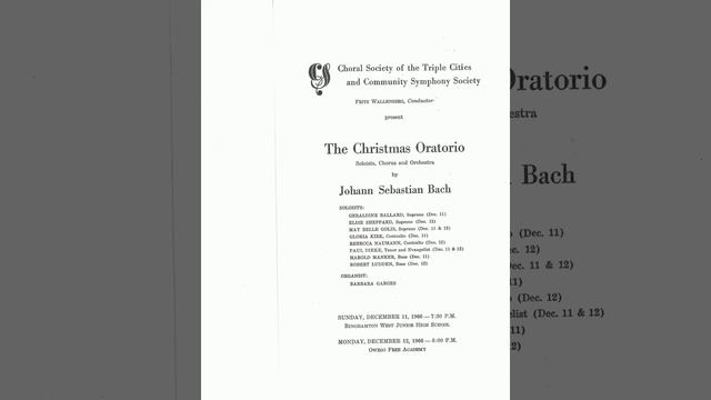 Bach - The Christmas Oratorio, 4.34 - Aria-Tenor смотреть онлайн