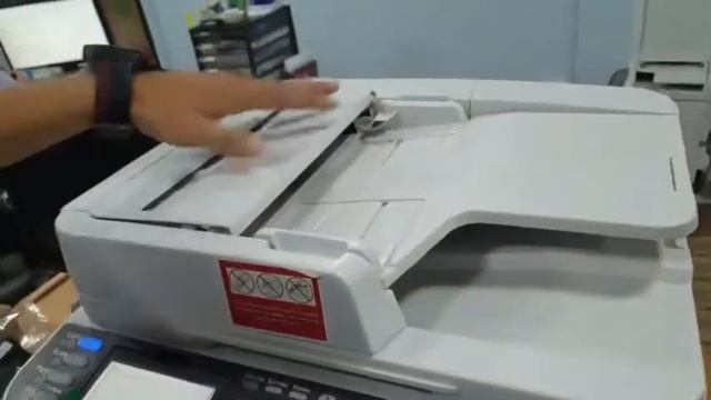 Printing Oki MB472 Error ADF смотреть онлайн