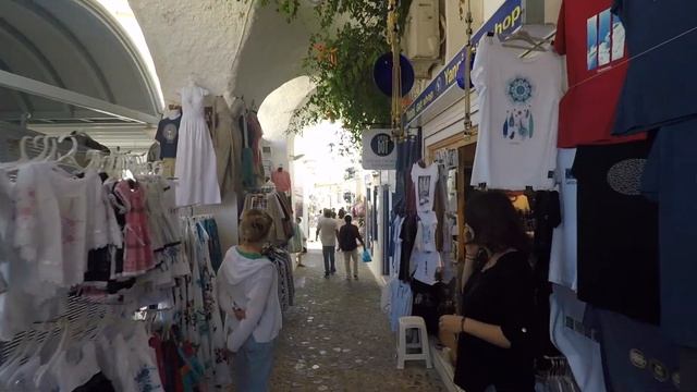Thera "Fira" Santorini, Greece 4K смотреть онлайн