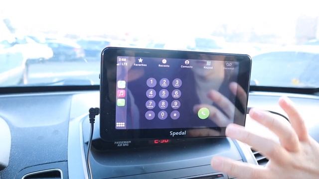 Spedal Portable Car Stereo with Apple Carplay & Android Auto смотреть онлайн
