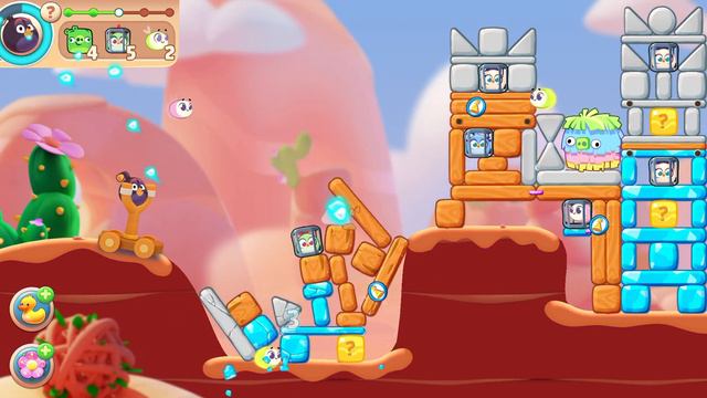 @AngryBirds Angrybird Rocky Canyons cross level 1476 #308 #gameplay #nocopyright смотреть онлайн