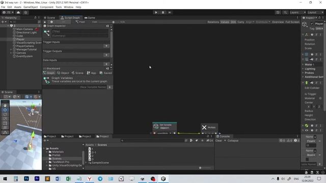 Управление персонажем используя визуальное программирование | Unity Visual Scripting смотреть онлайн