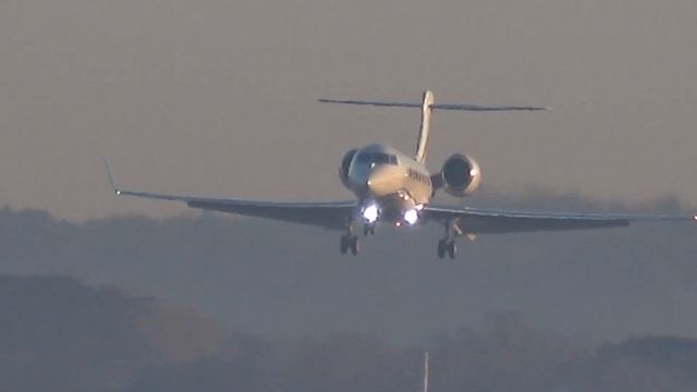 GULFSTREAM G600 N982RW - LANDING AT FARNBOROUGH-EGLF - FROM - TETERBORO US-KTEB 10-12