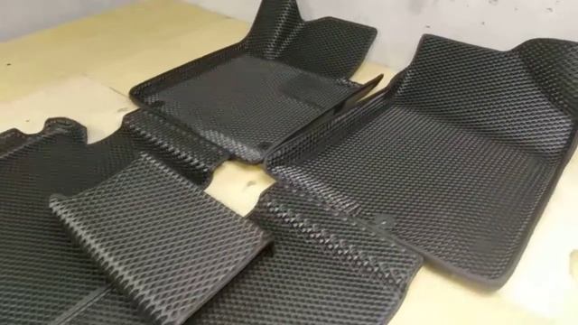 Ева коврики 3д с бортами на Киа Оптима. Москва. смотреть онлайн
