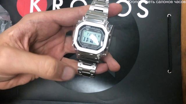 Обзор лимитированных наручных часов Casio G-Shock GMW-B5000D-1E выпущенных к 35-й годовщине G-SHOCK смотреть онлайн