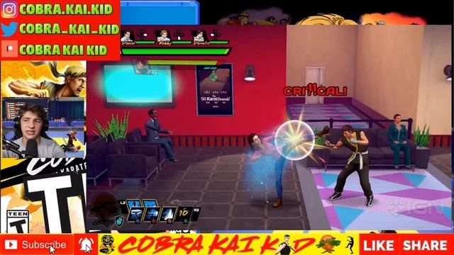 Cobra Kai: The Karate Kid Saga Continues {Video Game} - OFFICIAL TRAILER REACTION & BREAKDOWN смотреть онлайн