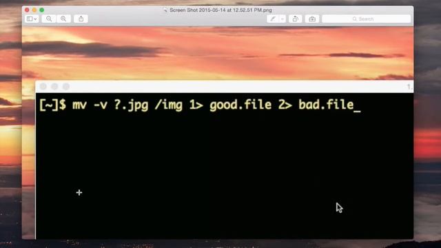 redirect standard error to a file смотреть онлайн