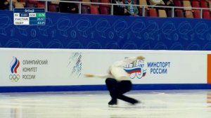 Лев Лазарев. Короткая программа. Юноши. Первенство России по фигурному катанию среди юниоров 2023