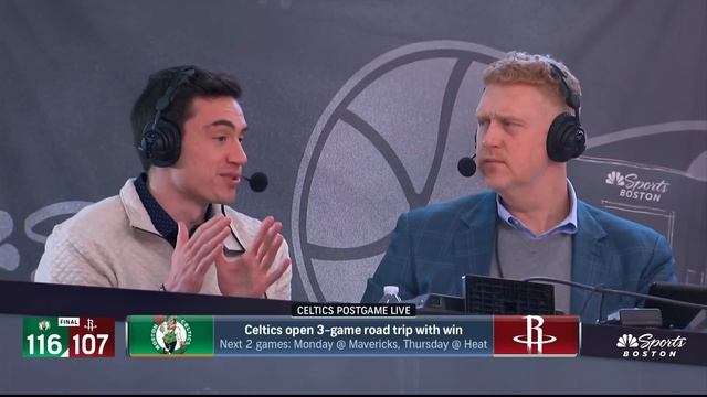 INSTANT REACTION: Kristaps Porzingis, Derrick White fuel Celtics win over Rockets смотреть онлайн