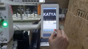 Работа с пультом вышивальной машины Sunsure 1201s