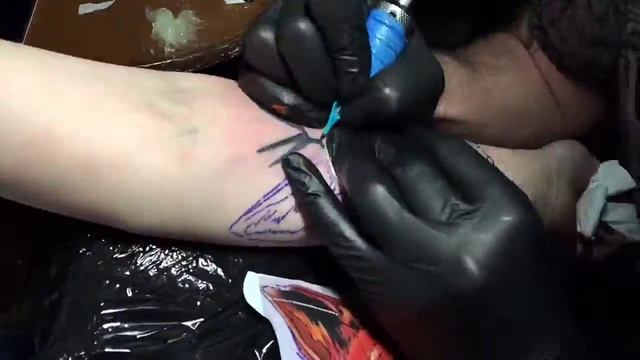 Voron Tattoo - Fox ( time lapse) смотреть онлайн