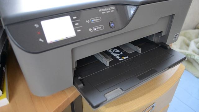 HP Deskjet 3070A test print (color photo print) смотреть онлайн