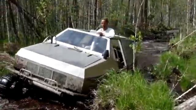 Гусеничный болотоход Вулкан смотреть онлайн