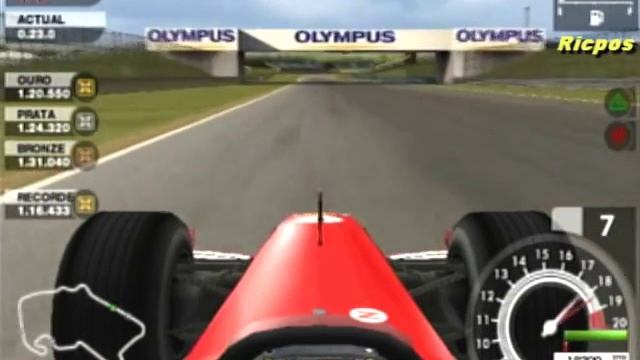 PS2 - F1 2005 - Ferrari - Silverstone - 1'16.350 - Timed Test смотреть онлайн