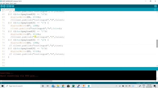 Controlling Nodemcu with Nodered Dashboard смотреть онлайн