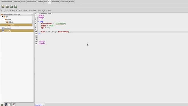 PHP 7 Tutorial #25 - auf die MySQL Datenbank verbinden смотреть онлайн