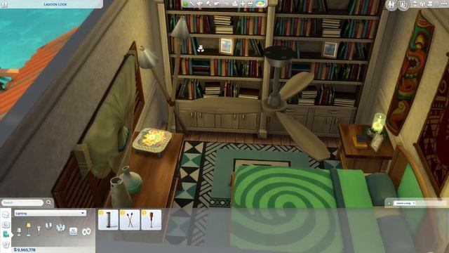 TINY OFF-THE-GRID SHACK ?? | The Sims 4: Island Living | Speed Build смотреть онлайн