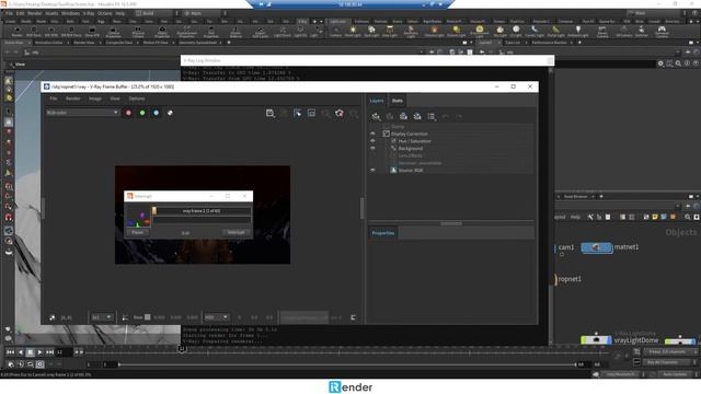 Powerful Render Farm for Houdini & Vray Render with 4x RTX 3090 | iRender Cloud Rendering смотреть онлайн